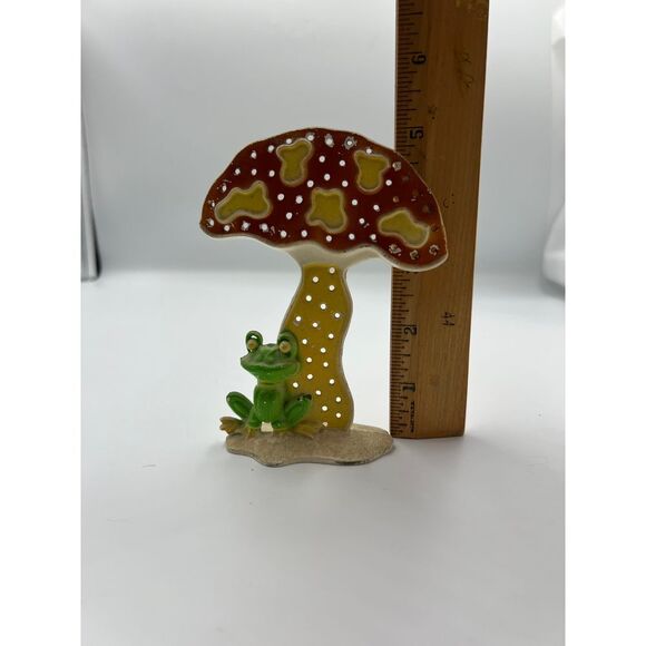 Vintage Earring holder Toadstool Mushroom Home Decor - Picture 3 of 7